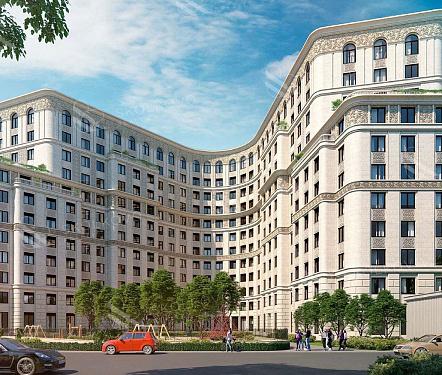  квартира новостройка площадью 102,4 кв.м.