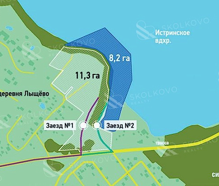 земля коммерческого назначения площадью 113000 кв.м.