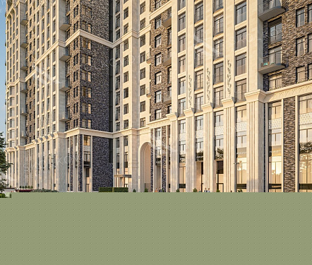  квартира новостройка площадью 60,7 кв.м.